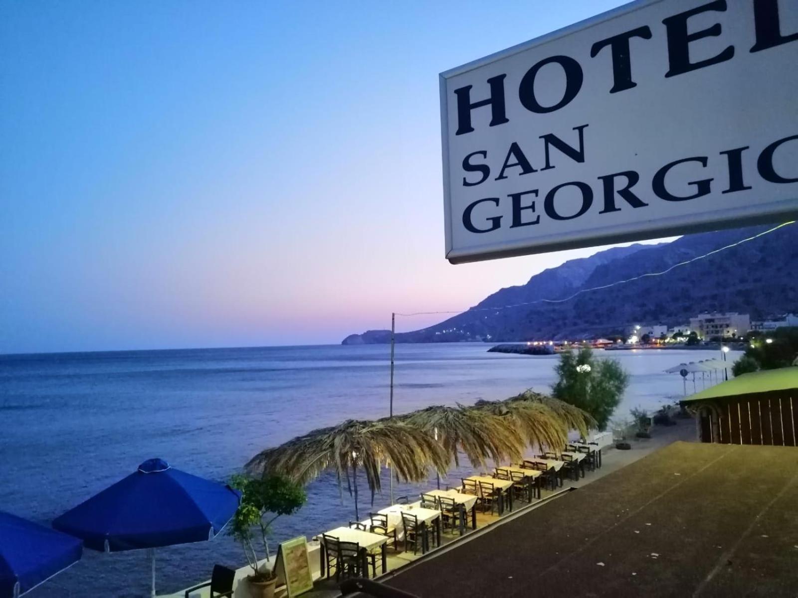 San Georgio Hotel Tsoutsouros  Bagian luar foto